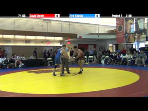 FS 74 KG   David Bonin vs Ilya Abelev
