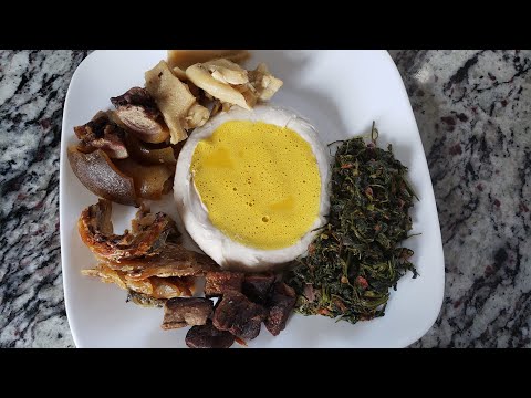 ACHU AND YELLOW SOUP RECIPE |HOW TO MAKE ACHU| TARO ET SAUCE JAUNE