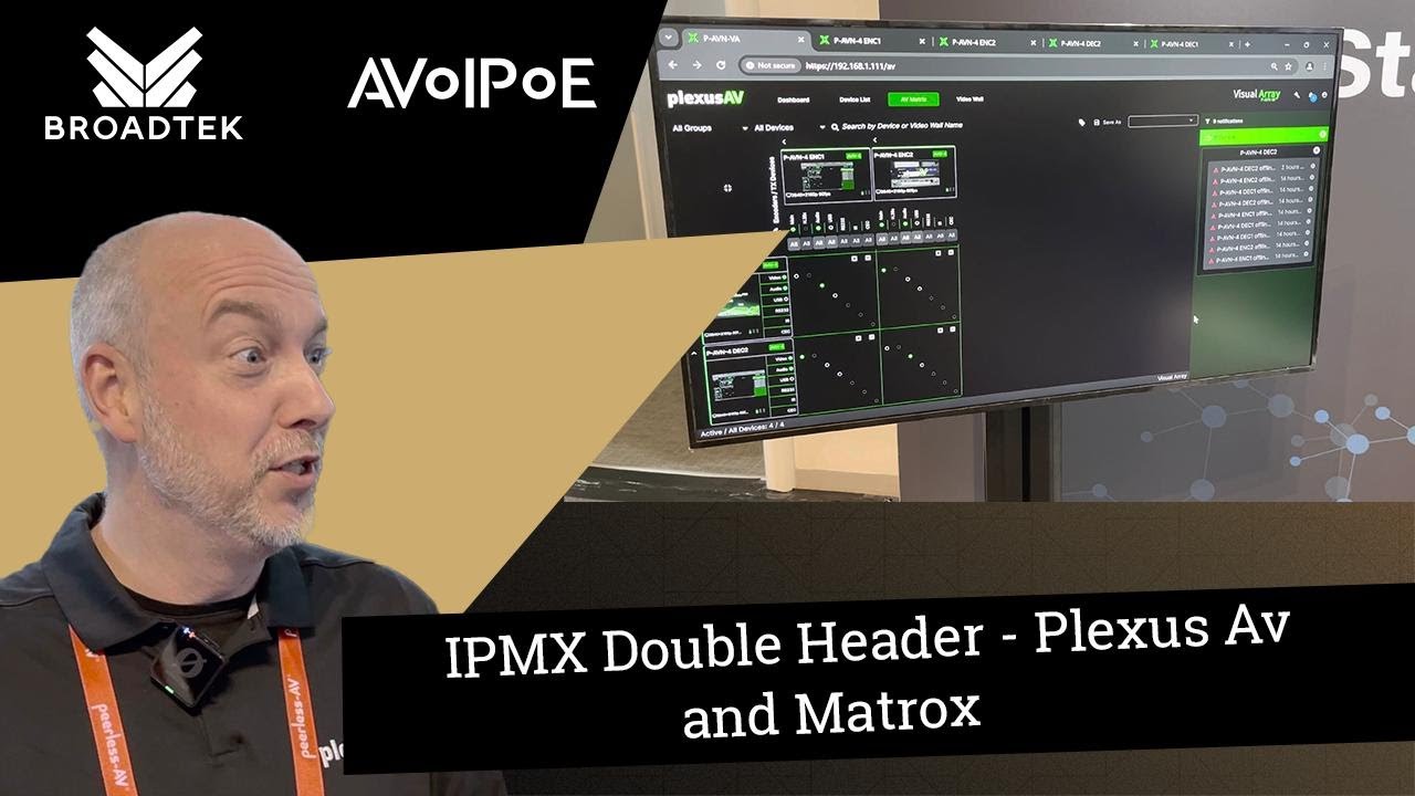 IPMX Double Header: Insights from Plexus AV and Matrox