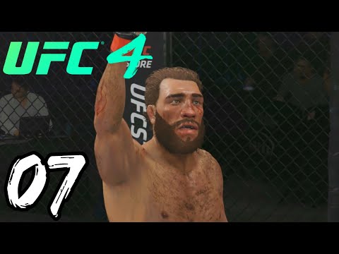 UFC 4 Flyweight Career Mode Walkthrough Part 7 - THEY FIGHT ME TIMID!
