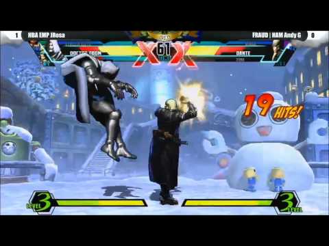 UMvC3 HBA EMP JRose vs FRAUD HAM Andy G - CW6