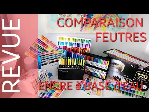 REVUE Ma Collection et Comparatif des Feutres à Eau