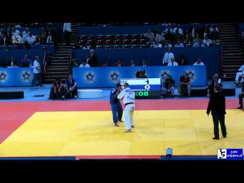 Judo 2011 World Championships Paris: Rothberg (EST) - Mendonca (BRA) [-73kg] HD