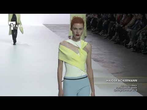 HAIDER ACKERMANN Ready-to-Wear Paris Fashion Week Spring/Summer 2018