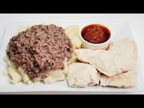 How To Make Nyambeh Nyebbeh Ak Abala | Beans | Cassava | White Moi Moi | Dada's FoodCrave Kitchen