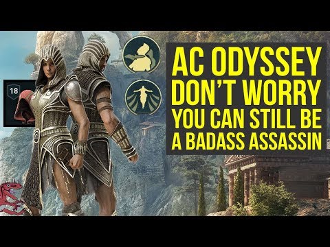 Assassin's Creed Odyssey Stealth Gameplay, Legacy Outfit Info & More! (AC Odyssey) Video