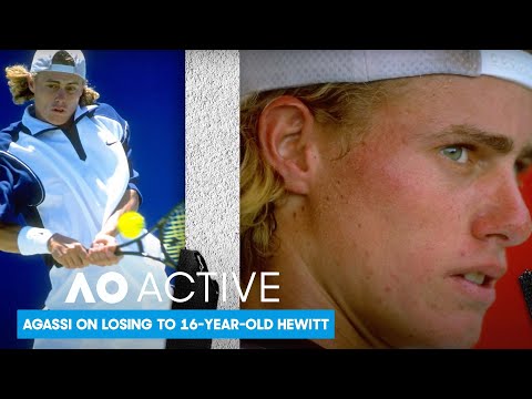 Agassi Talks About His Loss to 16-Year-Old Lleyton Hewitt | AO Active