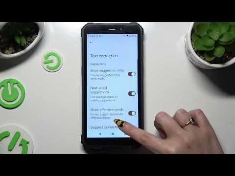 How to Turn On/Off Auto Correction on OUKITEL G2 – Keyboard Mode