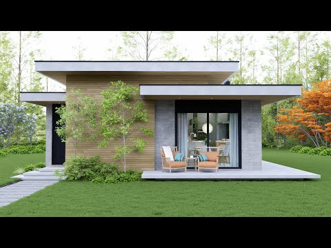 Small, Modern House with 3 Bedrooms | 1000 ft² of Practicality