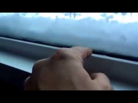 Window World - ICE on new window