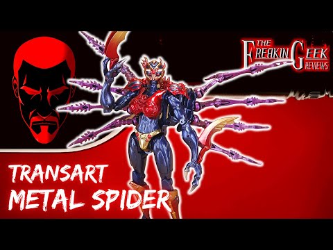 TransArt METAL SPIDER (Transmetal 2 Blackarachnia): EmGo's Transformers Reviews N' Stuff