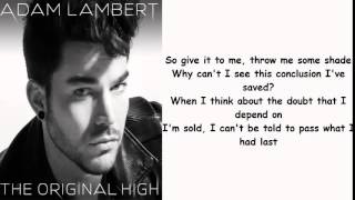 Adam Lambert Heavy Fire Lyrics