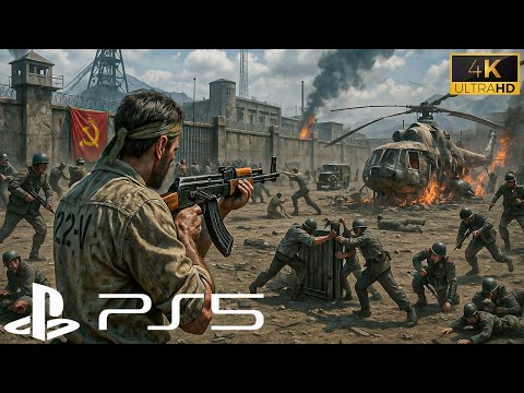 Vorkuta Prison Escape Massacre | Ultra Immersive Graphics Gameplay [4K 60FPS] Call of Duty
