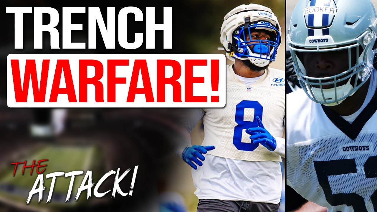 Dallas Cowboys JOINT PRACTICE w/ Rams FULL HIGHLIGHTS & ANALYSIS!