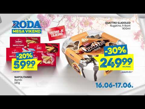 Roda I Mega vikend 16.06 - 17.06.2018.