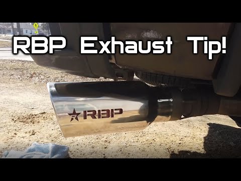 RBP Exhaust Tip - Unboxing and Installation