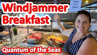 Breakfast at the Windjammer Restaurant on the Quantum of the Seas - Windjammer Marketplace
