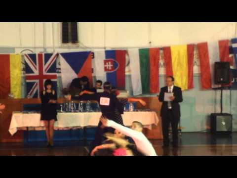 Alexander Svanberg Anastasija Jerjomina Semi Final Samba IDSF International Open Latin Athens 07 05 2011