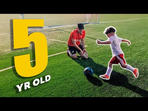 How I Coach An Incredible 5 Year Old Talent 😳⚽️