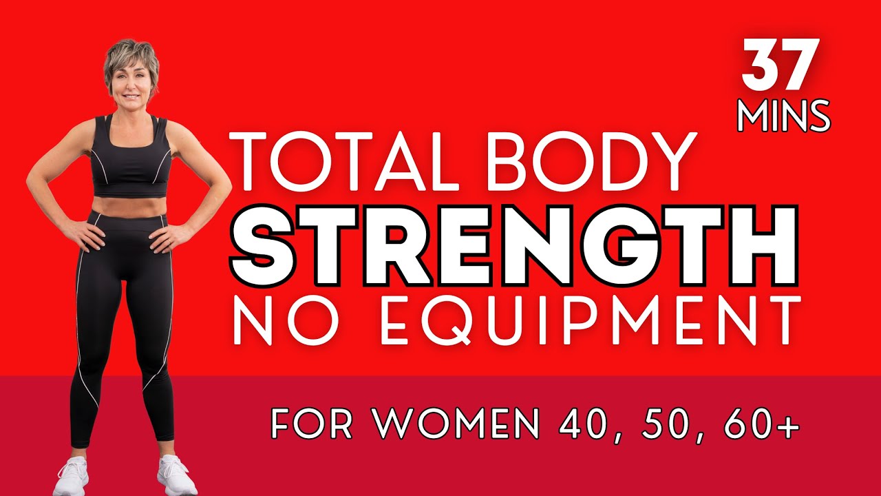 Complete Bodyweight Workout for Women Over 40 | No Equipment | Travel Friendly