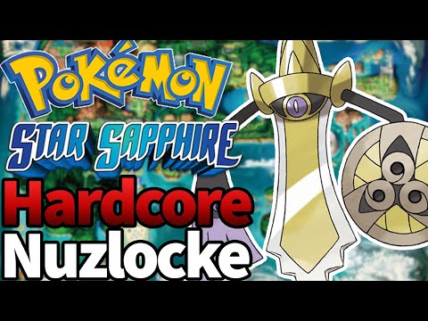 Pokémon Star Sapphire HARDCORE Nuzlocke-(no overleveling, no items!)