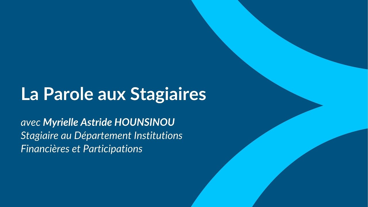 Programme de Stages à la BOAD : découvrez l’expérience de Myrielle Astride HOUNSINOU !