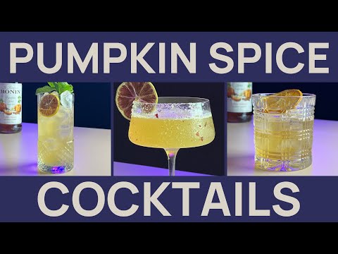 3 Deliciously Easy Pumpkin Spice Cocktails You Can Make At Home!