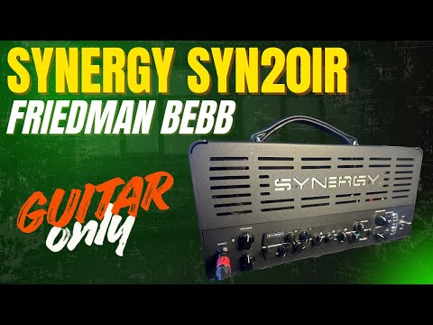 Synergy SYN-20IR 3-Channel 20-Watt Modular Guitar Amp Head and BE/BB moduel 2025 image 4