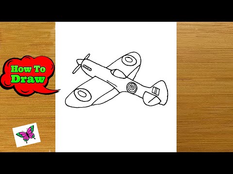 How To Draw A Spitfire