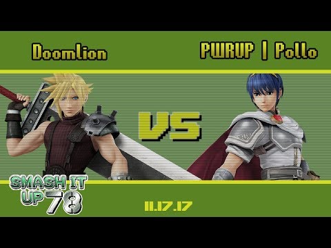 PWRUP | Pollo (Marth) vs RAW Doomlion (Cloud) - SUI 78 - Wii U