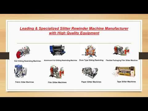 Electrical Grade Slitter Rewinder Machine