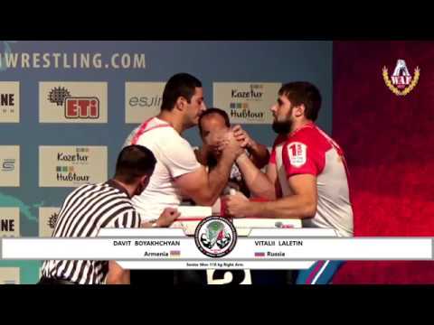 Vitalii LALETIN - XL World Armwrestling Championship 2018