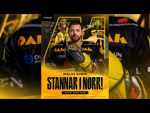 🎙️ Haastattelu | Niklas Rubin torjuu kiekkoja Kärpissä myös kaudella 26-27!