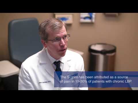 Unresolved LBP may be due to the SI Joint - Dr. Aldridge