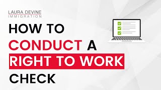How to conduct a right-to-work check in the UK