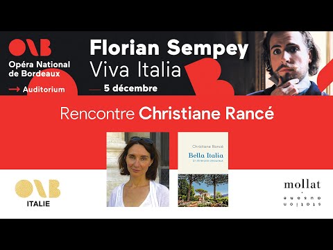 Christiane Rancé - Bella Italia : un itinéraire amoureux