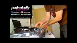 Funky House DJ Paul Velocity Live Vinyl Mix