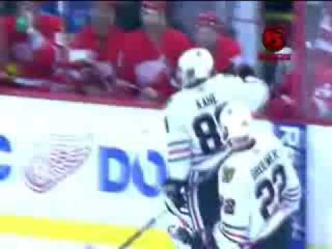 Patrick Kane SICK Goal vs Detroit (May 27, 09 - WCF G5)