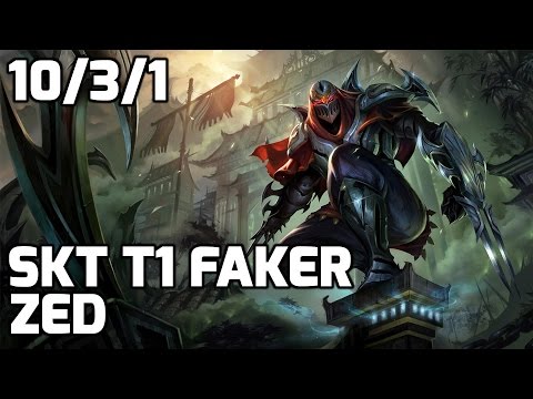 SKT T1 Faker Zed vs Viktor [Patch 5.11]