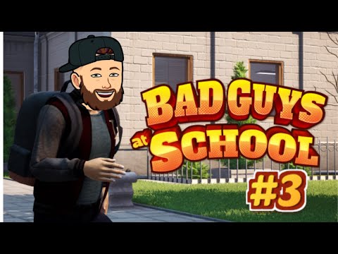 DRIVING A SCHOOL BUS INTO A LAKE & TEACHING NERDS HOW TO SWIM | Bad Guys at School - Part 3 | PC