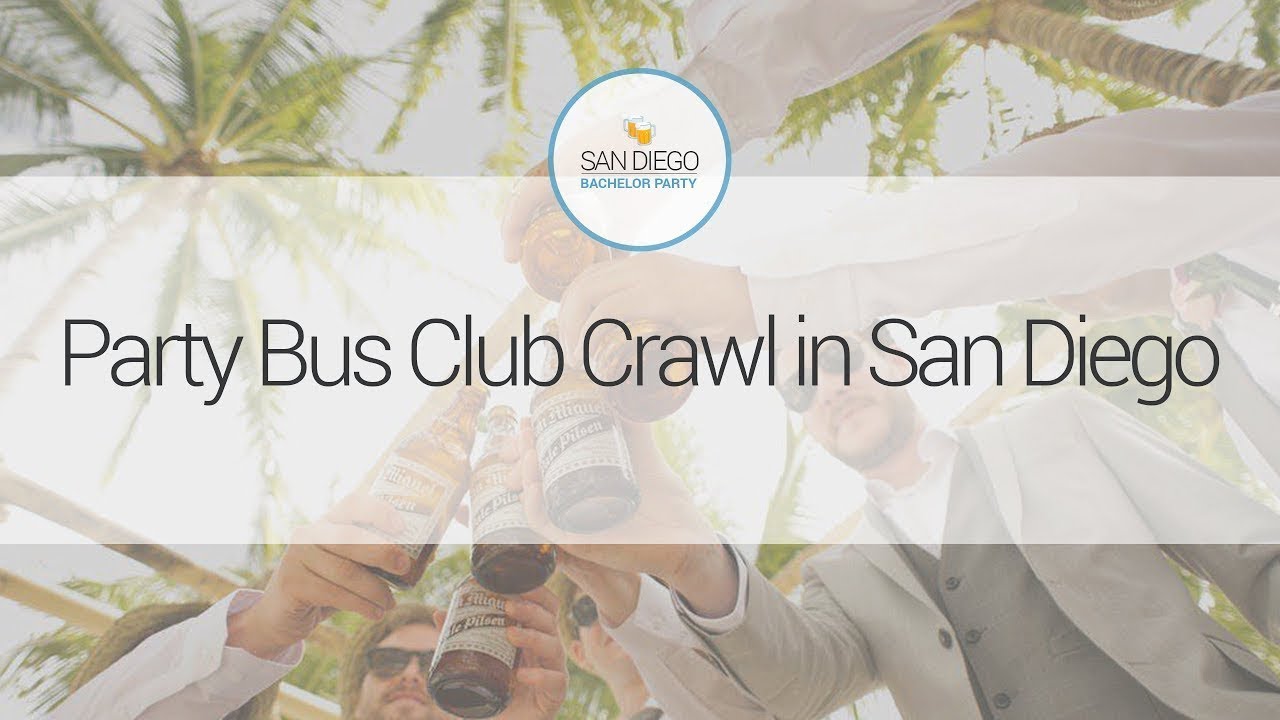 Party Bus Club Crawl in San Diego video
