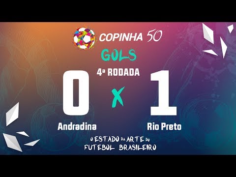 Gol de Andradina 0 X 1 Rio Preto, Copinha 2019