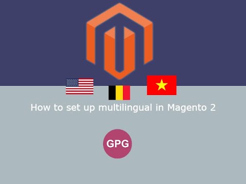How to set up multilingual in Magento 2