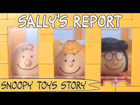 スヌーピー｜サリーのレポート｜BRAND NEW ピーナッツのおもちゃ遊び｜子供のためのおもちゃ (Snoopy | Sally's Report | BRAND NEW Peanuts Toy Play | Toys for Kids)