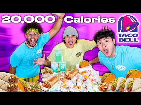 Ordering The ENTIRE TACO BELL MENU **CHALLENGE**