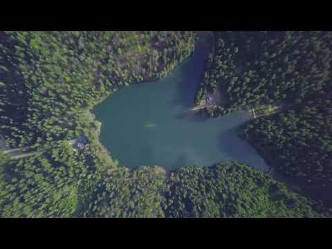 Lake Synevyr from drone