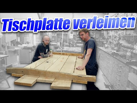 Building a table with Jonas Winkler 😂 (Super funny) | DIY dining table #1