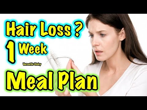Hair Growth Meal Plan | How to Stop Hair Fall for Men & Women Naturally | Foods to Prevent Hair Loss Video