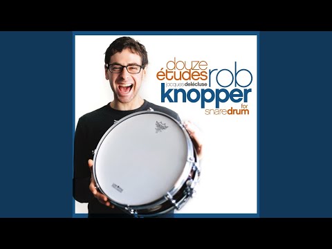 Douze Études for Snare Drum: Étude 1