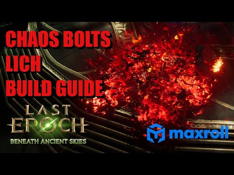 Chaos Bolts Lich - TANKY BLEED - Build Guide | Last Epoch Season 3